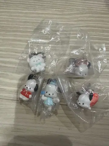 포차코 가챠가챠 5개 세트