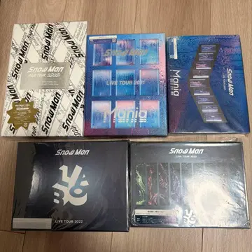 Snow Man LIVE TOUR Blu-ray 세트