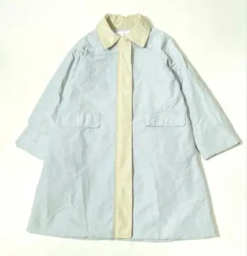 DoCLASSE 마법의 보온 배색 스텐칼라 코트 M