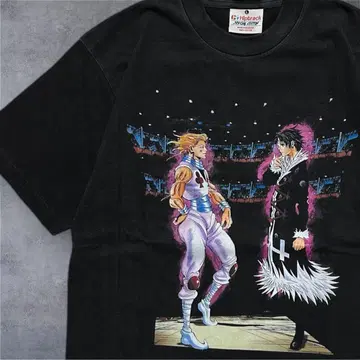 헌터헌터 히소카 클로로 T셔츠 블랙 L