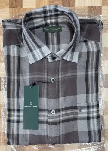 THE SCOTCH HOUSE 긴팔 셔츠 M 그레이 계열 스카치 하우스
