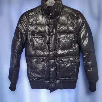 블랙 다운 자켓 사이즈 2