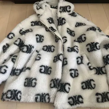 GYDA 보아 블루종 화이트