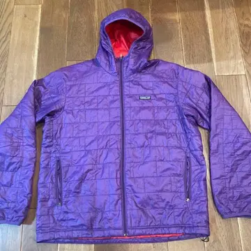 파타고니아 퍼플 나노 퍼프 후디 마이크로퍼프 다운 파카
