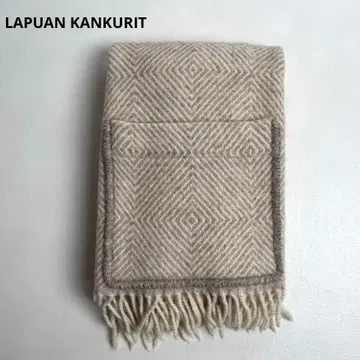 라푸안칸크리 포켓 부착 숄 베이지