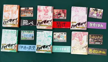 하이큐!! 쇼세츠반!! 문고판 전권 세트 + 초판 특전 책갈피