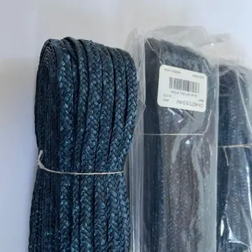 모자 재료 보리 네이비 모자용 소재 5mm 폭 x 3롤