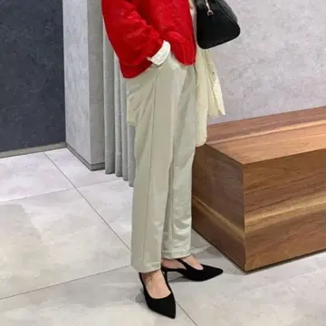 [새상품] BARNYARDSTORM 하이텐션 허리 배색 밴딩 팬츠