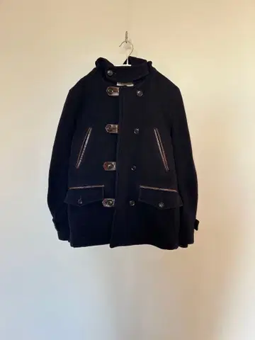 PHIGVEL MAKERS 버튼 더플 코트