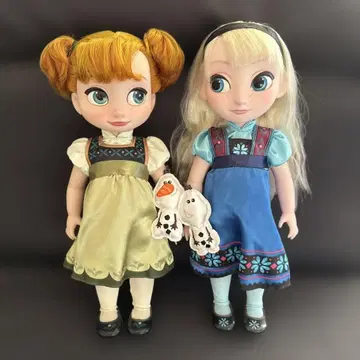 Disney 디즈니 애니메이터 컬렉션 인형 안나, 엘사