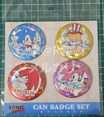 만박 EXPO2025 애니메이트 캔뱃지 소닉 SONIC