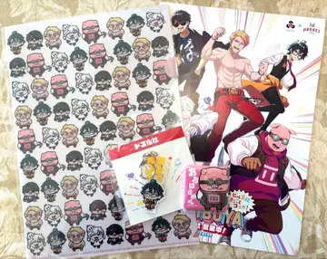 도즈루사 x 오카와 부쿠부 콜라보 온리 아크릴 키링 등 3점 세트