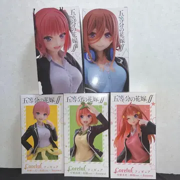 Coreful Renewal 5등분의 신부 5인 세트 피규어
