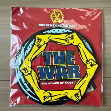 EXO THE WAR RUBBER COASTER SET