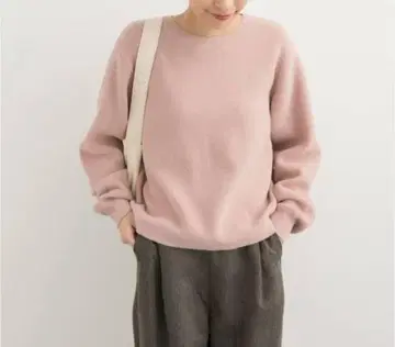 택 포함 새상품 URBAN RESEARCH DOORS 니트 핑크