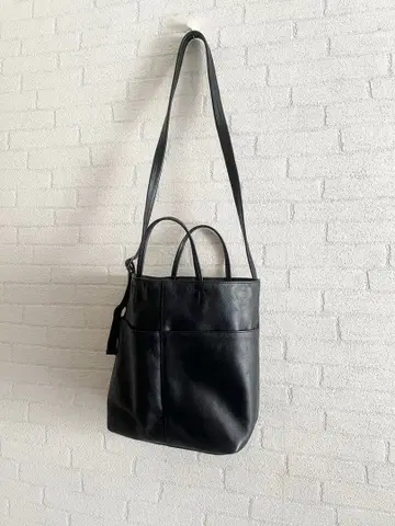 이아파피요네 2way 숄더백 블랙