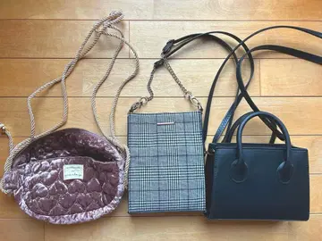 NICE CLAUP 등 숄더백 3종 세트