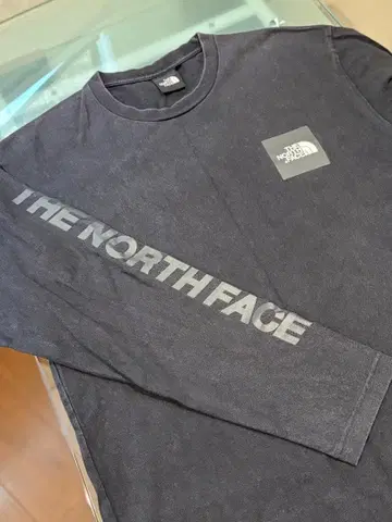 THE NORTH FACE 두꺼운 원단 긴팔 티셔츠 XL 사이드