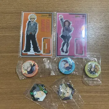 나의 히어로 아카데미아 아크릴 스탠드와 캔뱃지 세트