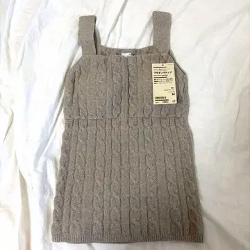 무인양품 브라 탱크탑 M 사이즈 케이블 짜임