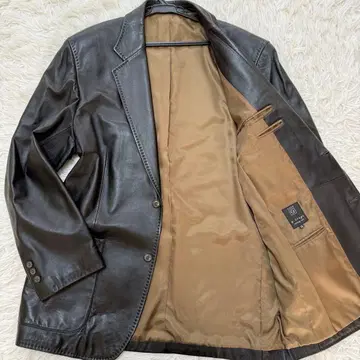 [ 새상품급 ] g-stage 램 가죽 테일러드 자켓 빅 사이즈 XL