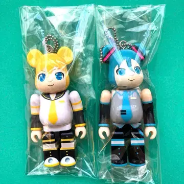 하츠네 미쿠 카가미네 렌 베어브릭 세트 피규어 스트랩 Happy 복권