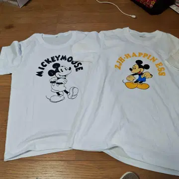 미키마우스 티셔츠 3장 세트 판매