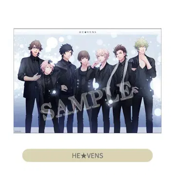 우타노 프린스사마 미니 클리어 포스터 Dramatic HE VENS