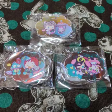 히프노시스 마이크 나고야 산리오 아크릴 키링 3개 세트