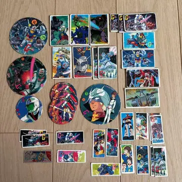 쇼와 레트로 건담 딱지 약 40개 세트