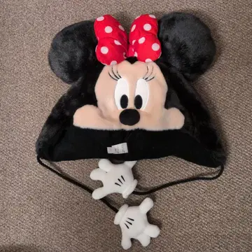 [미사용에 가까움] 미니 마우스 팬캡 캐릭터 모자 58cm