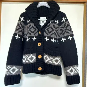 estelle 니트 코위찬 가디건 뜨개질 무늬