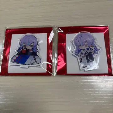 니지산지 Dytica 스이파라 카페 미니 캐릭터 아크릴 스탠드 2점