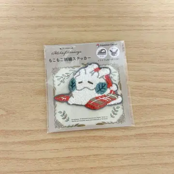 포켓몬 복슬복슬 자수 스티커 누메라 눈사람