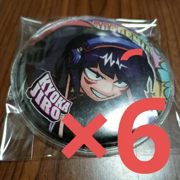 나의 히어로 아카데미아 히로아카 지로 쿄카 컬렉션 캔뱃지 6점