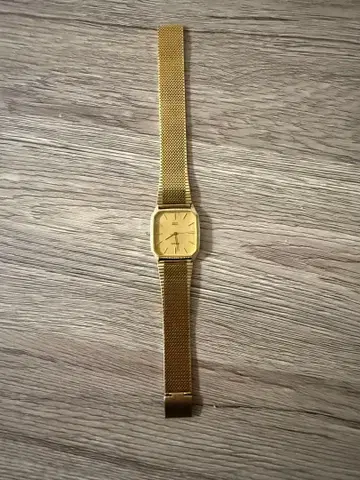 시티즌 CITIZEN 엑시드 EXCEED 골드 다이얼 SS