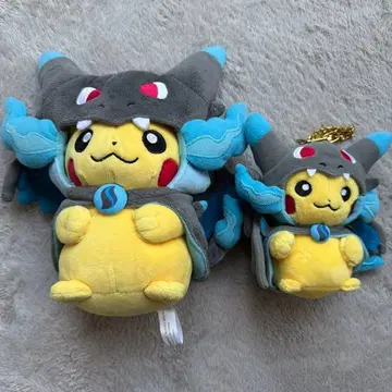 피카츄 봉제 인형 대소 세트