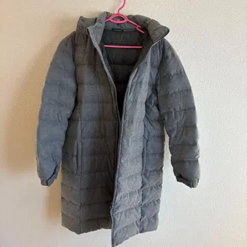 BUSINESS EXPERT 그레이 퀼팅 다운 자켓