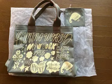 HUNTING WORLD 한정판 토트백