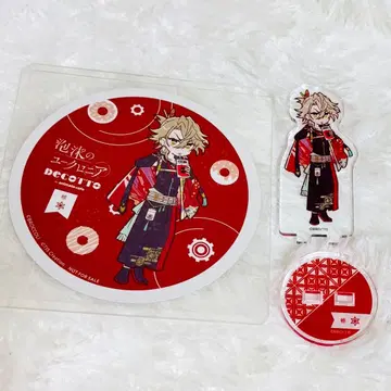 거품의 유크로니아 카타비라 애니메이트 카페 굿즈 세트