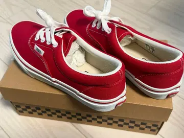 VANS 스니커즈 빨간색 레드 23.0cm