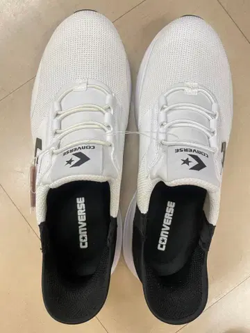 CONVERSE 스니커즈 화이트/블랙 US 7.5