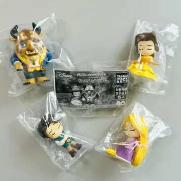 전 4종 컴프 세트 디즈니 캐릭터 2 쪼르르 인사 Fig. 가챠