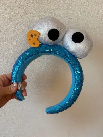 쿠키 몬스터 머리띠 USJ 유니버셜 머리띠