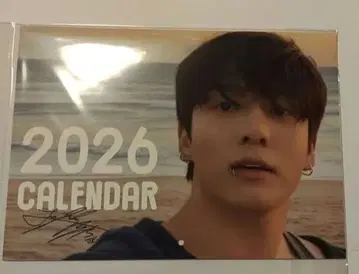 BTS 정국 2026 달력 A4 2026년 벽걸이