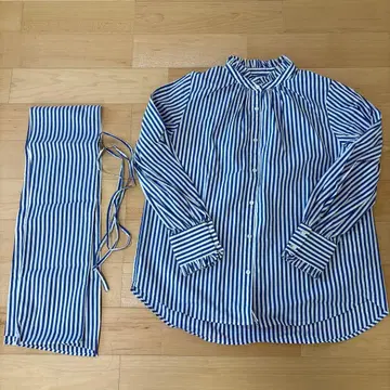 Gready Brilliant CP 스탠드 리본 타이 블라우스