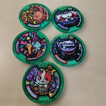 요괴워치 메달 5장 세트