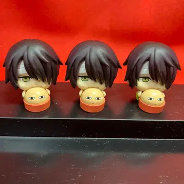 [ 사용품 ] 은혼 타마코레 쪼이노리 마스코트 타카스기 신스케 3체 세트