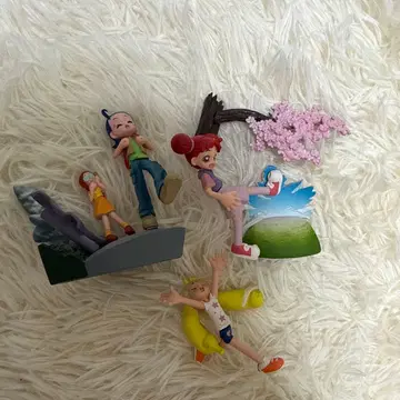 오쟈마녀 도레미 피규어 4체 세트