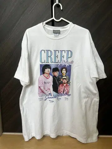 크리프하이프 그래픽 T셔츠 XL